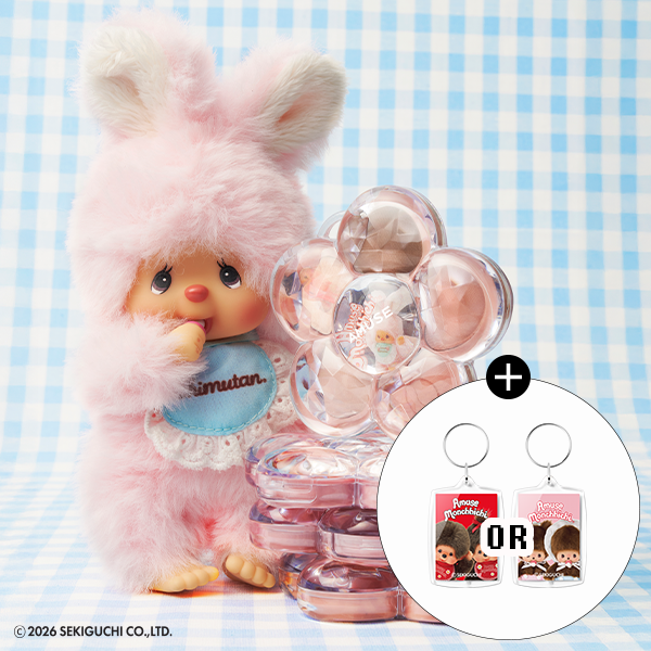 🆕新品上架【梨花娘】💖韓國AMUSE x Monchhichi 限量聯名 夢幻萌主花朵樂園6色眼彩盤(2色)