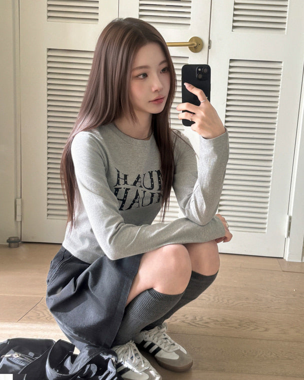 💖韓國暢銷品牌MUAHMUAH 💕新品上市 愛心細節品牌MUAH圖案棉質T恤(6色)