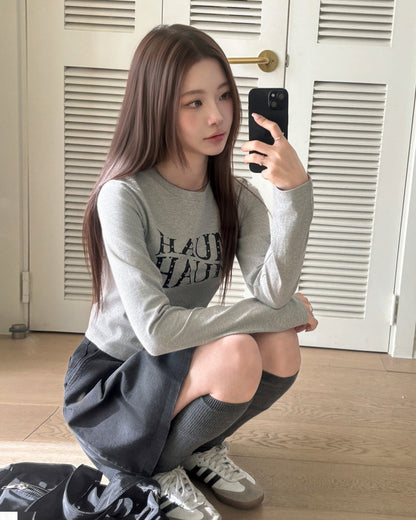 💖韓國暢銷品牌MUAHMUAH 💕新品上市 愛心細節品牌MUAH圖案棉質T恤(6色)