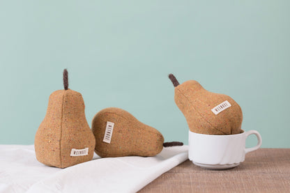 🆕新品上架【梨花娘】韓國釜山高端品牌 WETNOSE  PEAR 西洋梨寵物玩具｜貓咪木天蓼款｜狗狗鈴鐺款 (手工製作，等待期約10~15天)