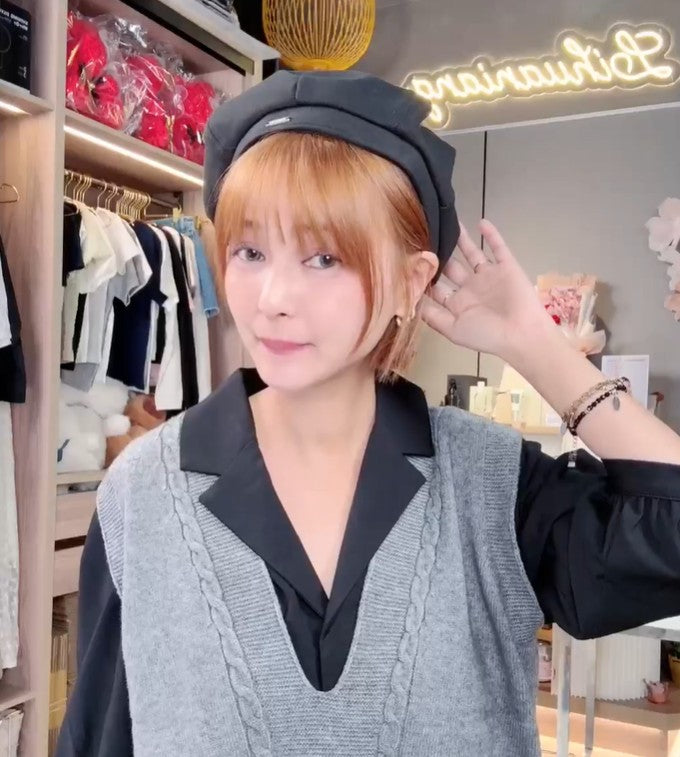 🆕新品上架💖【梨花瑪雅】韓系八角貝雷帽顯臉小畫家帽女款高級感(2色)💖(現貨+預購)