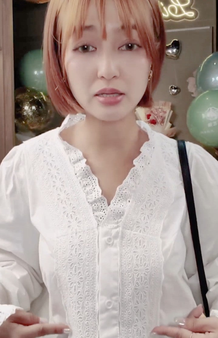 🆕新品上架【梨花瑪雅】🏆熱賣款絕美法式荷葉領蕾絲花邊氣質細節襯衫