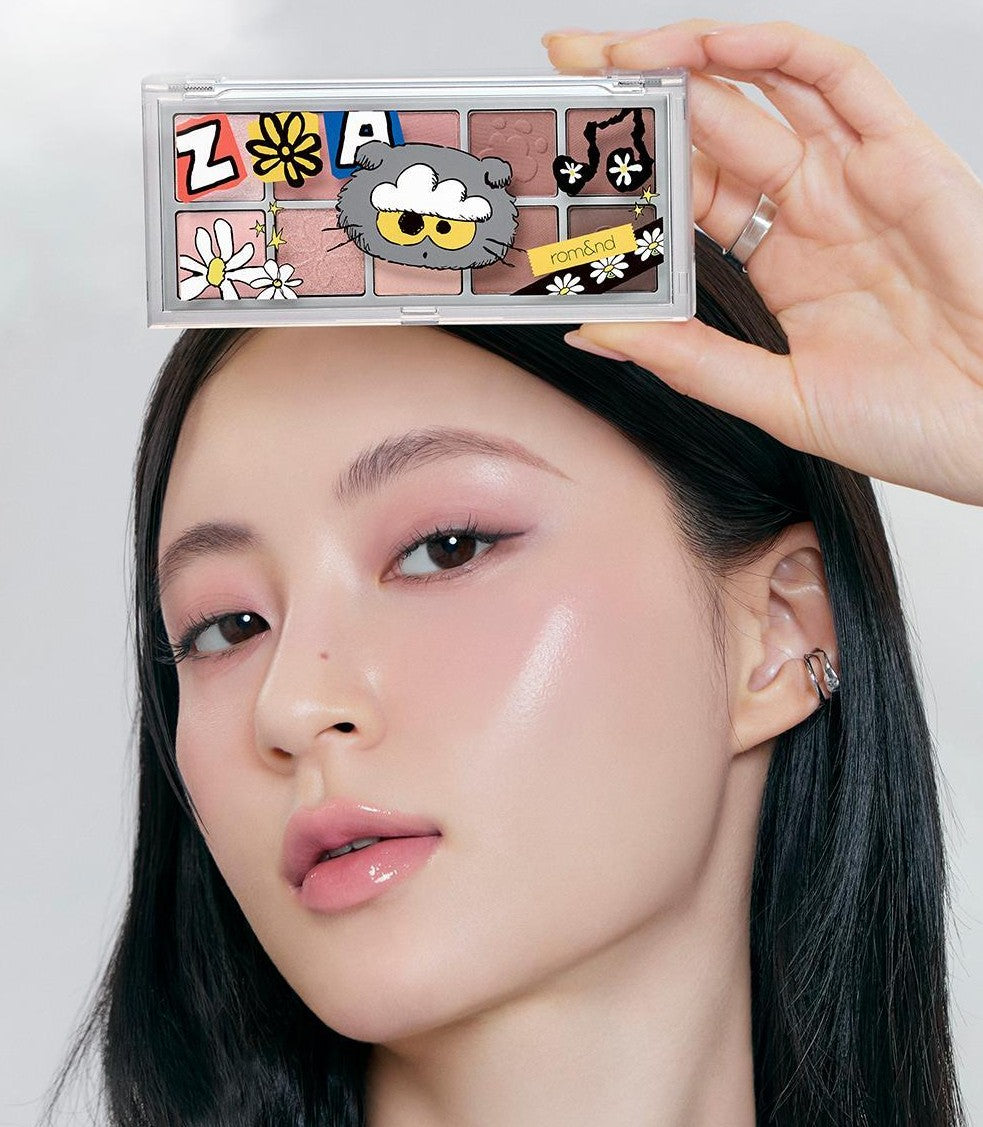 11月新品🔥rom&amp;nd × ZOA&amp;FRIENDS  GD貓咪限量聯名十色眼影盤（贈迷你四色眼影盤）韓國連線