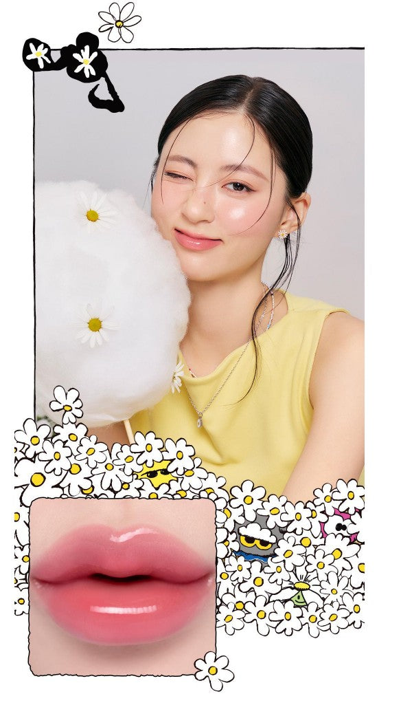 11月新品GD貓咪限量聯名🔥rom&amp;nd × ZOA&amp;FRIENDS  聯名款「鏡面雲朵般柔和不沾杯唇蜜」3色🔥韓國連線