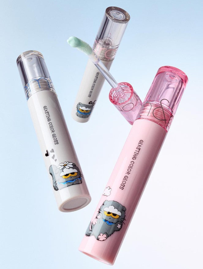 11月新品GD貓咪限量聯名🔥rom&amp;nd × ZOA&amp;FRIENDS  聯名款「鏡面雲朵般柔和不沾杯唇蜜」3色🔥韓國連線