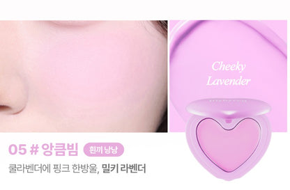 2025韓國最暢銷NO.1🏆【梨花娘】新品上架lilybyred💖愛心附鏡唇頰兩用果凍腮紅(12色)