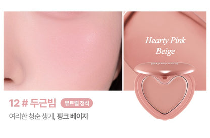 2025韓國最暢銷NO.1🏆【梨花娘】新品上架lilybyred💖愛心附鏡唇頰兩用果凍腮紅(12色)