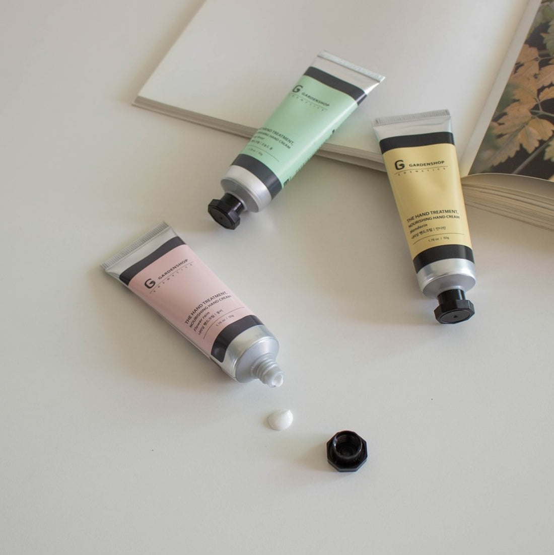 🆕新品上架💖【梨花娘】韓國Gardenshop熱銷天然植萃護手霜50ml(綠茶/橘子/玫瑰)💖 韓國連線