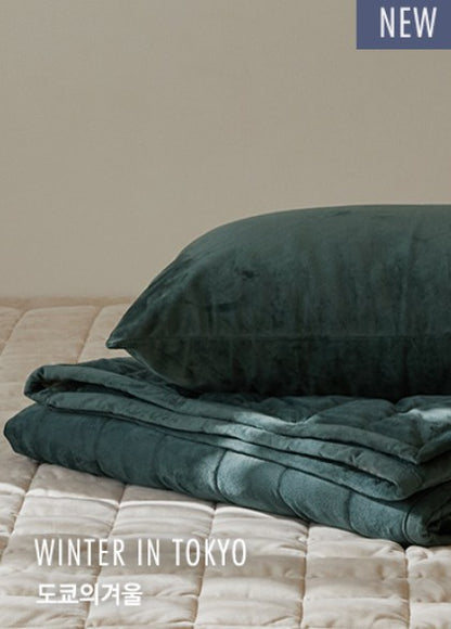 🆕新品上架【梨花娘】冬季飯店🔥韓國品牌MAATILA 雙色特殊超細纖維棉柔軟保暖輕盈被5件套組(單人四件)