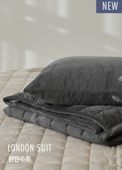 🆕新品上架【梨花娘】冬季飯店🔥韓國品牌MAATILA 雙色特殊超細纖維棉柔軟保暖輕盈被5件套組(單人四件)