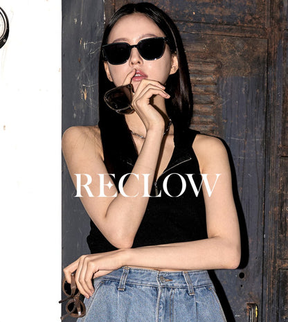 🆕新品上架【梨花娘】🔥韓國品牌Reclow折疊式輕巧太陽眼鏡附圓形收納掛包(5色)