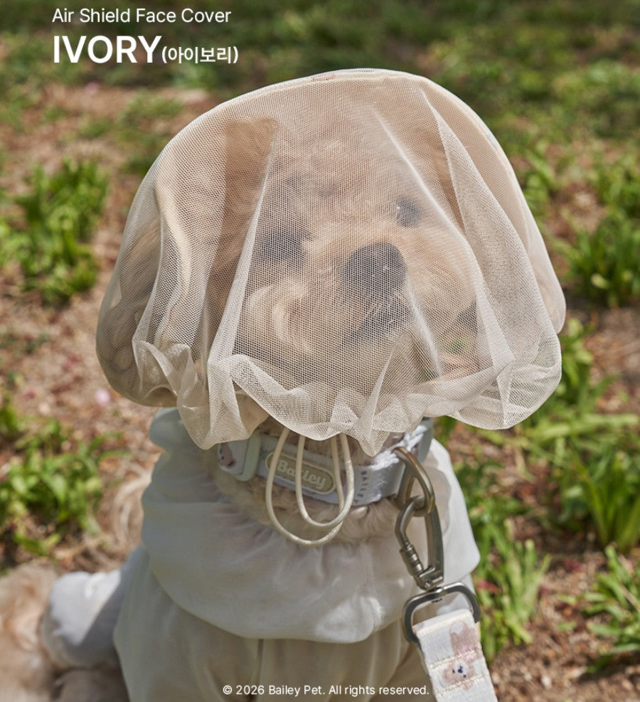 💕【梨花娘總代理】🐾韓國BAILEY 🐶夏季外出透氣防蟲防叮咬面罩(4色)