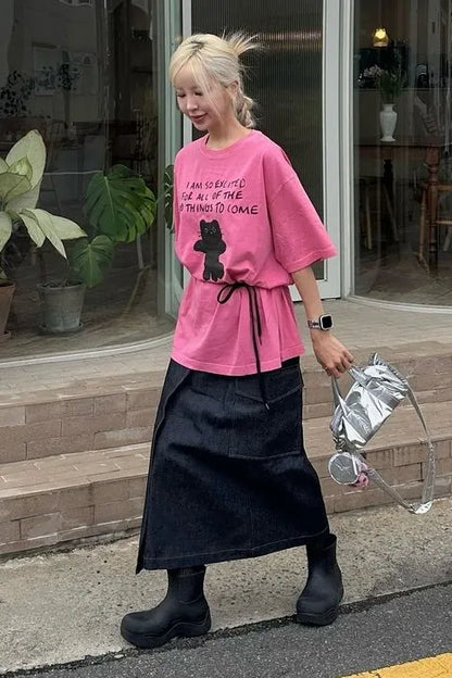 新品上架【梨花娘】💕韓國品牌LMR미니 샹뇽이貓咪珍珠愛心掛牌吊飾萌翻鑰匙圈(5色)