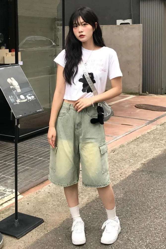 新品上架【梨花娘】💕韓國品牌LMR미니 샹뇽이貓咪珍珠愛心掛牌吊飾萌翻鑰匙圈(5色)